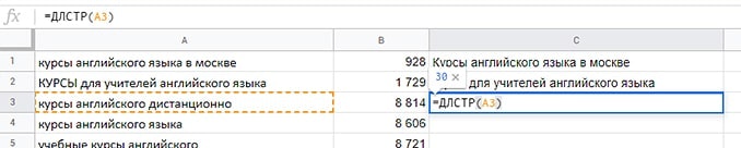 Подсчет количества символов в мета тегах