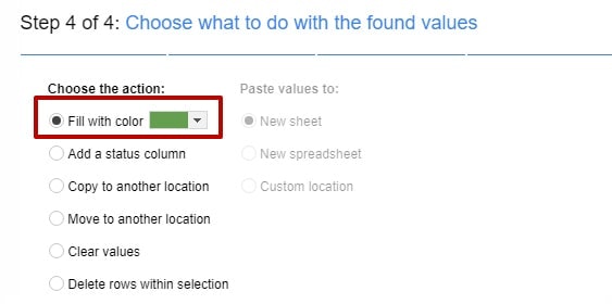 Выделение повторов запросов в гугл таблицах