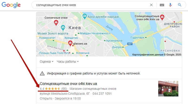 влияние отзывов на продвижение сайта в google